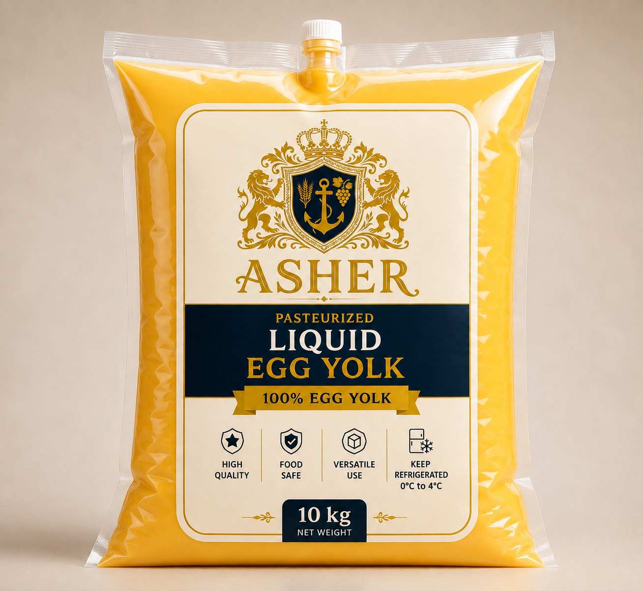 Pasteurized Liquid Egg Yolk