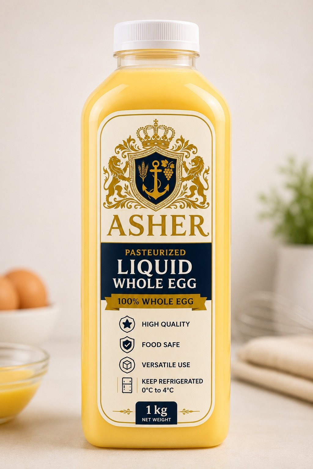 Pasteurized Liquid Whole Egg